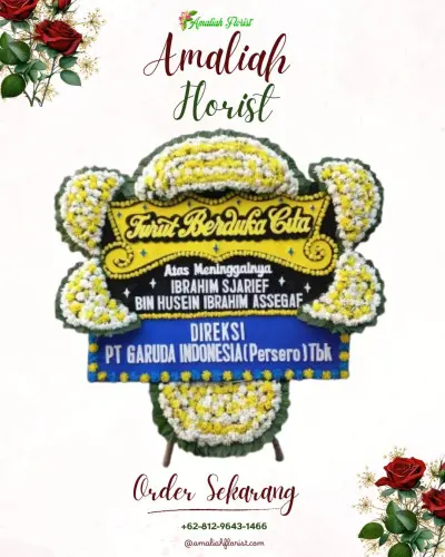 Papan Bunga Duka di Wantisari